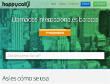 Tablet Screenshot of happycall.es